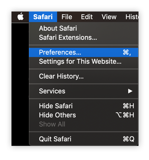 macOS preferences