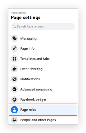 Screenshot of user finding 'Page notes' option from the 'Page Settings' menu