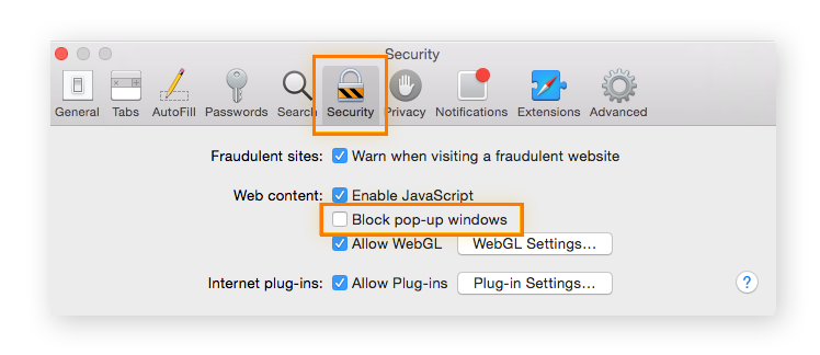 disable avast browser popups