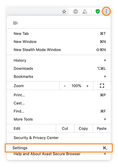 avast browser cleanup for mac