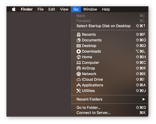 Opening macOS utilities to launch disk utility.