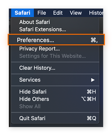 safari incognito mode on ipad Opening the Safari preferences in Safari for macOS