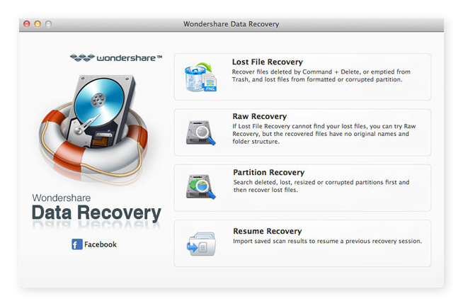 Wondershare Data Recovery pour Mac peut vous aider à récupérer les fichiers corrompus ou effacés par un ransomware.