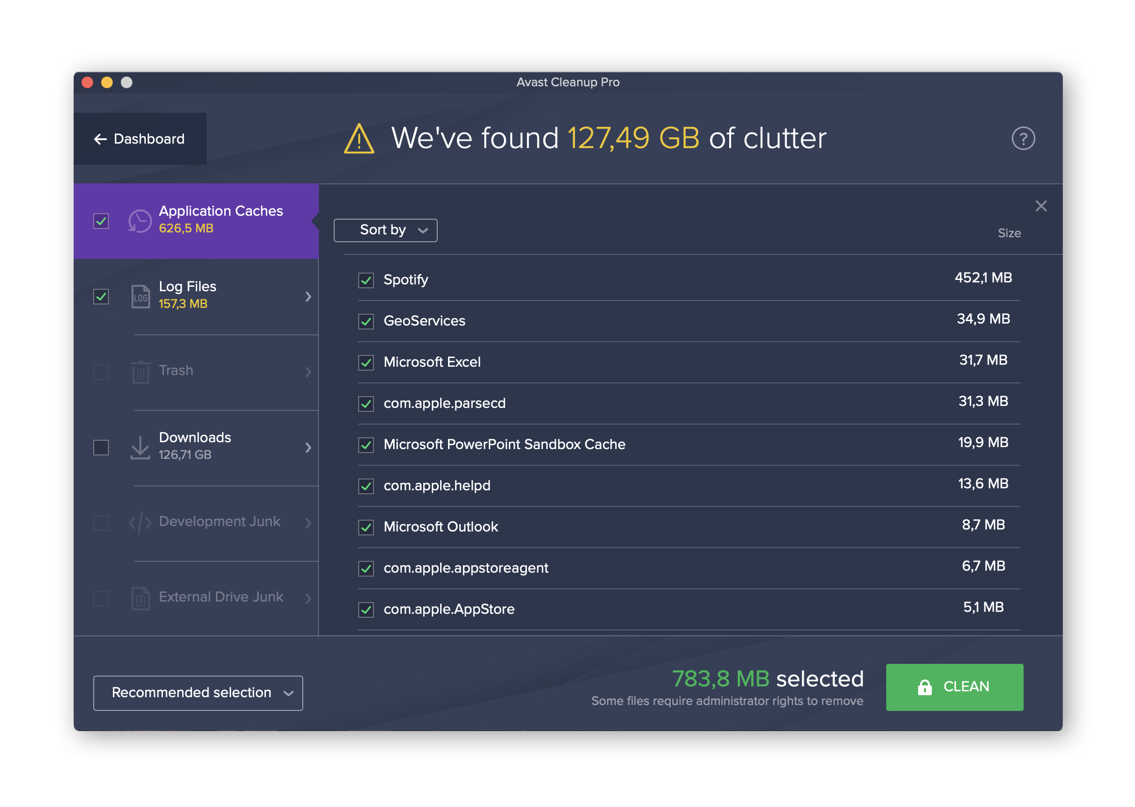 avast cleanup for mac download