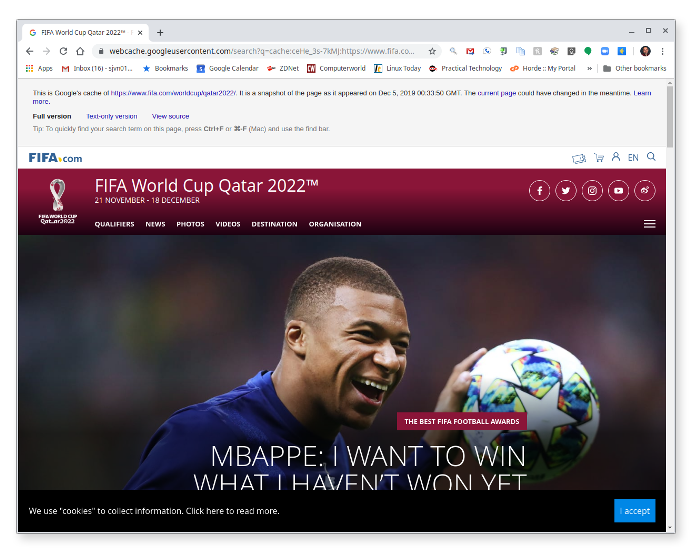Sometimes you can unblock a website from school or work by going to the cached version of a site.