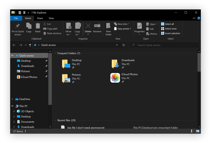  a File Explorer képernyőképe.