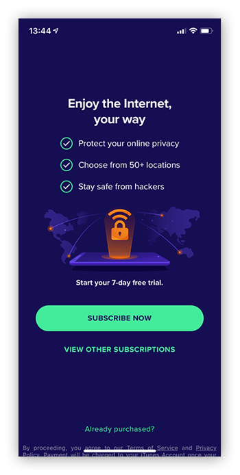 Avast SecureLine VPN utilise une technologie de chiffrement similaire à celle utilisée dans le secteur bancaire pour assurer votre confidentialité en ligne.