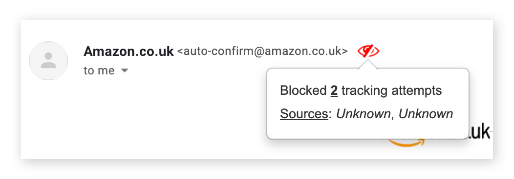 Using PixelBlock to block email trackers in Chrome for macOS