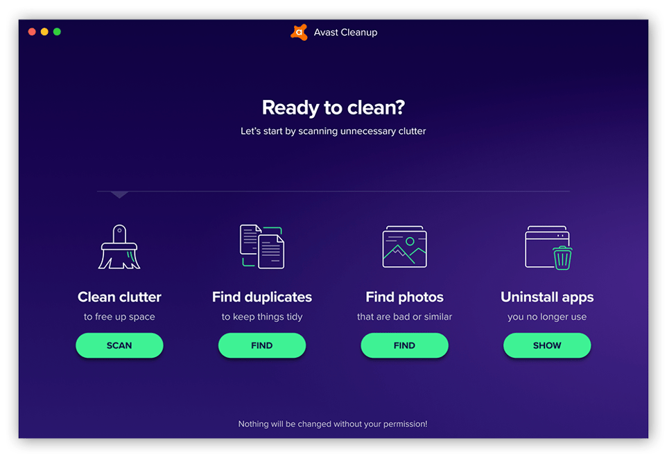 Avast Cleanup para Mac es el mejor software de limpieza para Mac. Limpie y acelere el Mac hoy.