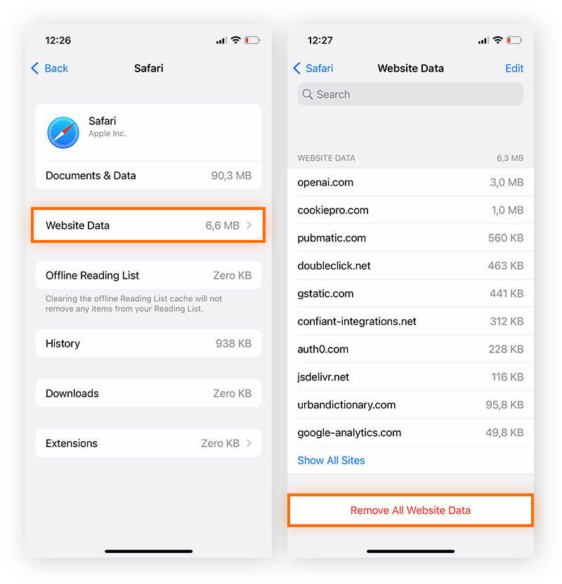 How to Clear Your Cache & Cookies on iPad