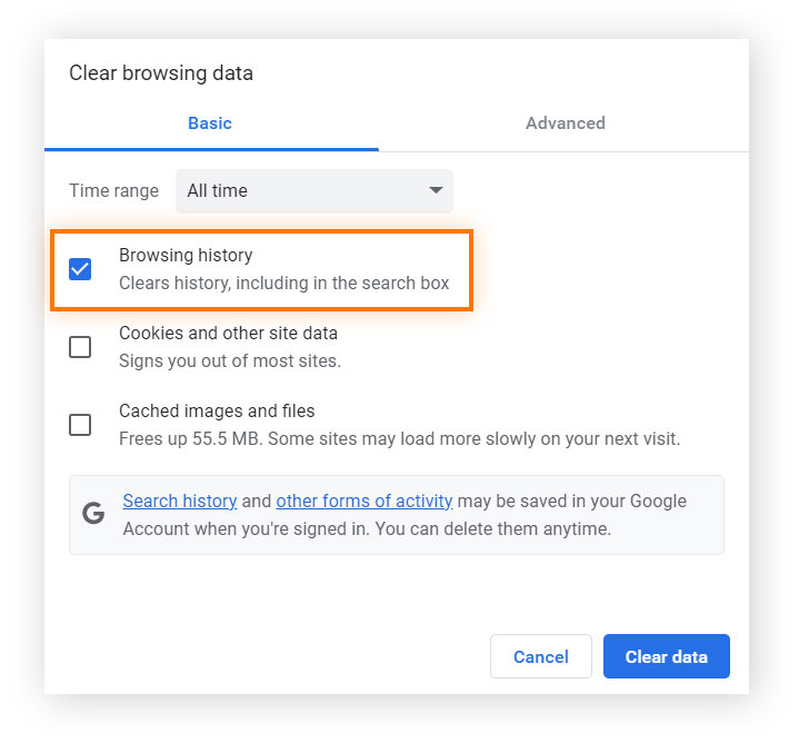 How to Delete Google Search History on PC, Mac, Mobile Avast