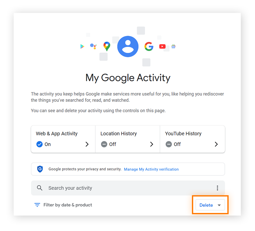 How to Delete Google Search History on PC, Mac, Mobile Avast(01)