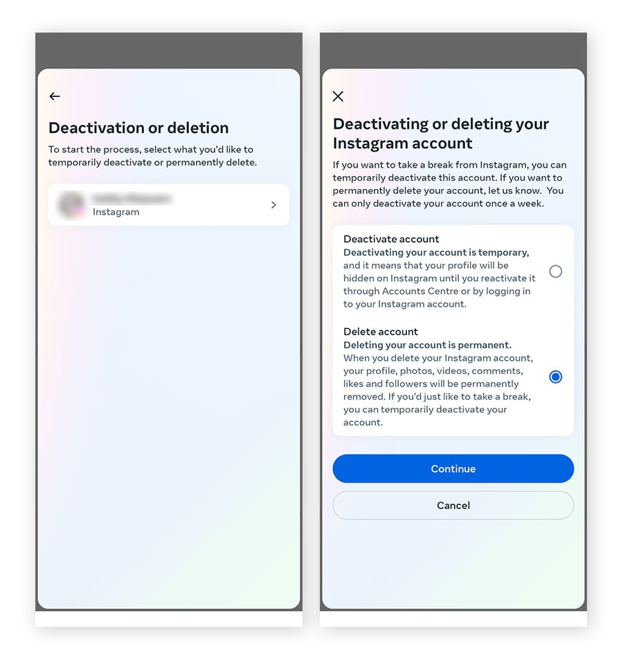 How to Deactivate or Delete Instagram — Easy Steps