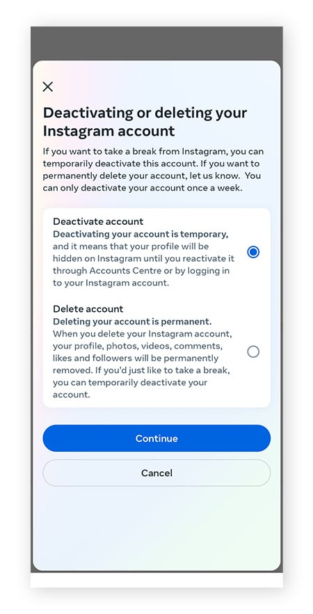 How to Deactivate or Delete Instagram — Easy Steps