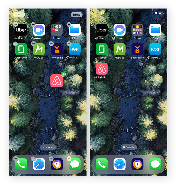 iphone icons individual