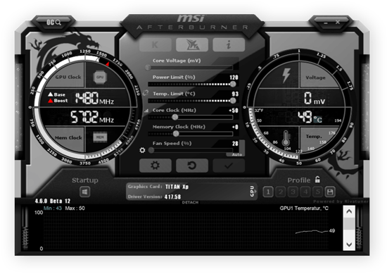 Steps to overclocking your PC with MSI Afterburner.