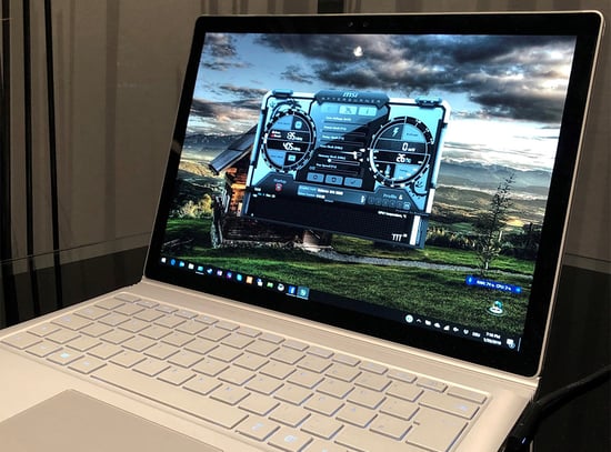 Overclocking a Surface Book