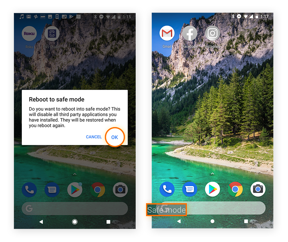 How to Turn Safe Mode on and off on Android Avast