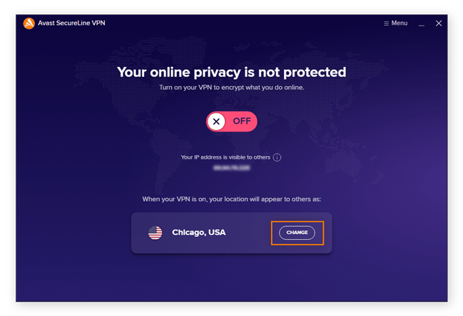 Avast SecureLine VPN es una de las mejores maneras de desbloquear contenidos.