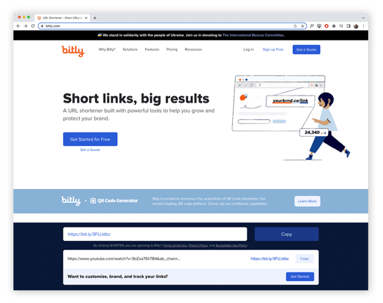 Bitly, and other URL shorteners, don't always unblock sites, but they can sometimes and you can use them from any work, school, or hotel computer.