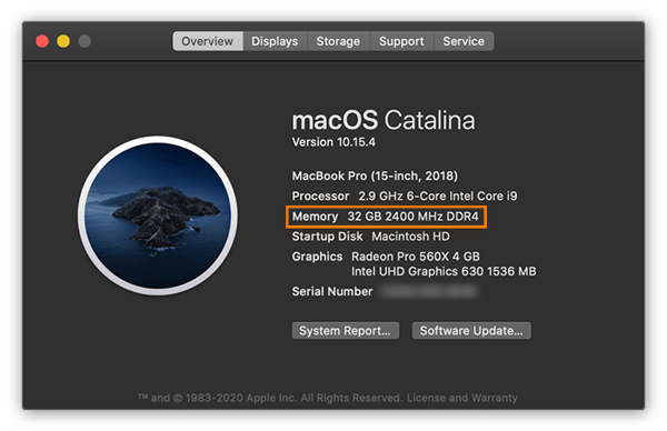 macOS system overview