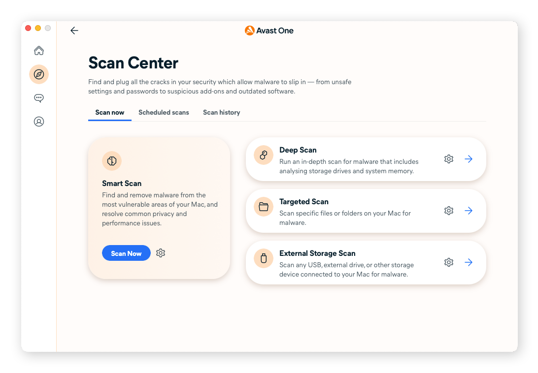 Avast One will scan your computer to find and remove rootkits and other types of malware.