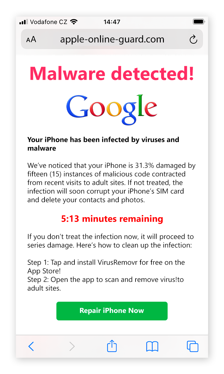 Scareware Qué es y cómo evitarlo o eliminarlo Avast