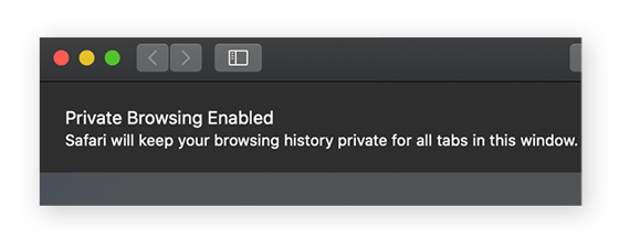 safari incognito mode on ipad A Private Browsing window in Safari for macOS