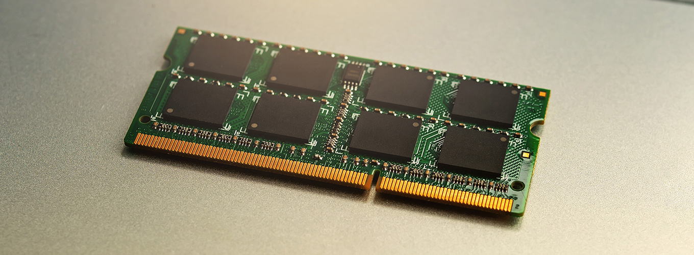 A stick of random access memory