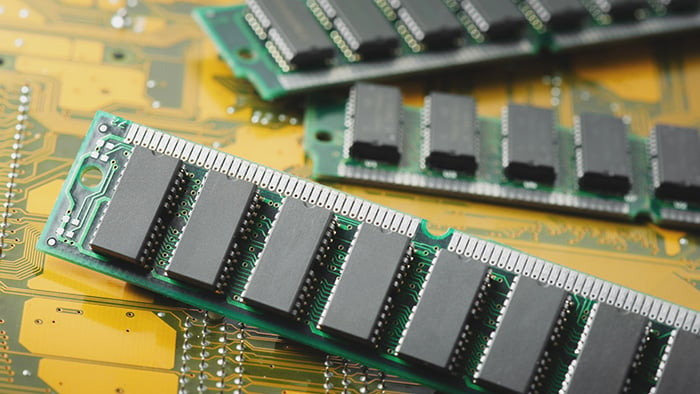 Définition  RAM - Mémoire vive - random access memory - SDRAM